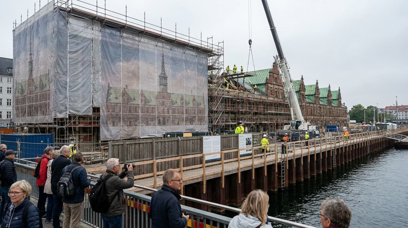 Historien i første række: Følg Børsens genopbygning fra tæt hold