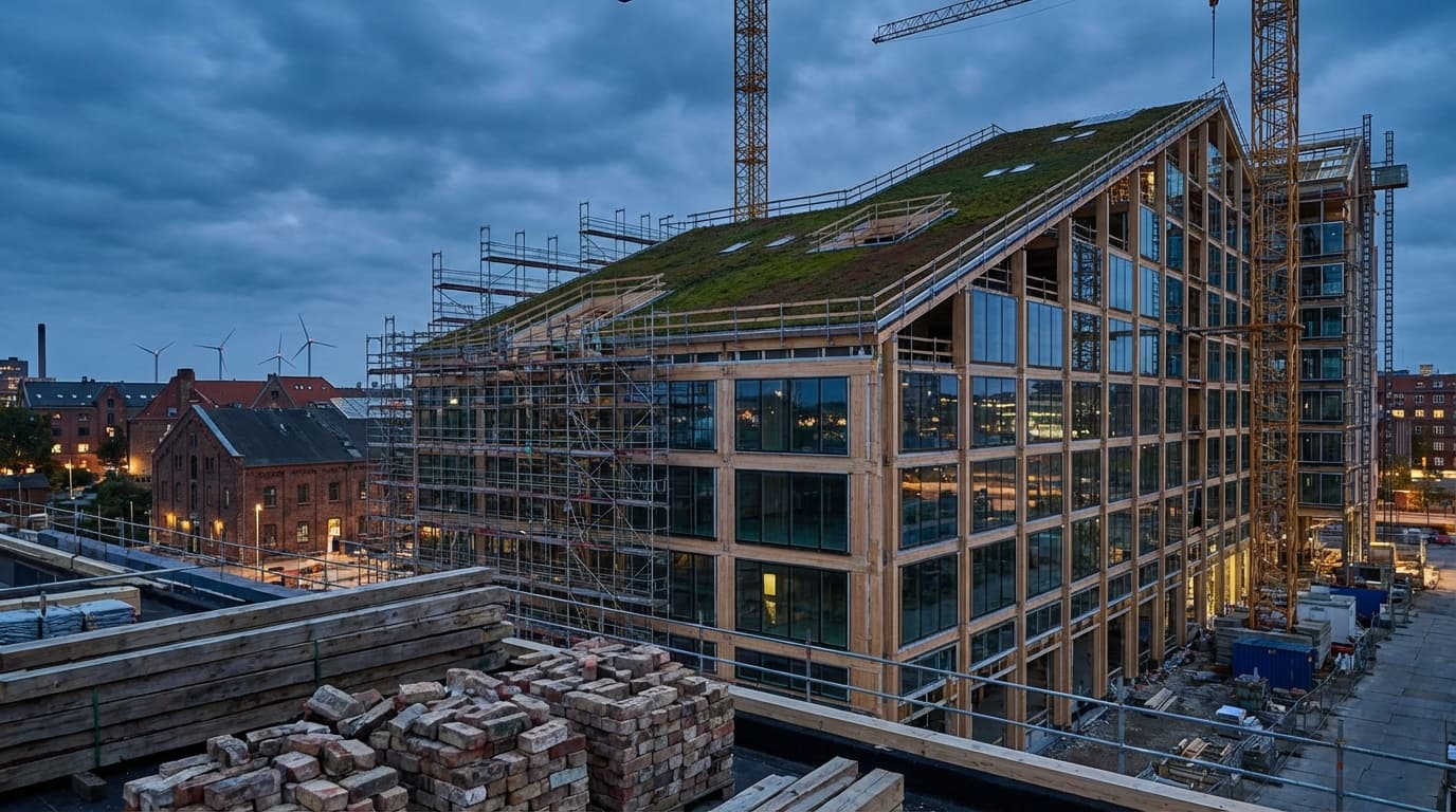 Dine vægge, Danmarks fremtid: Ejendomsbranchen vil bygge grønnere og stærkere