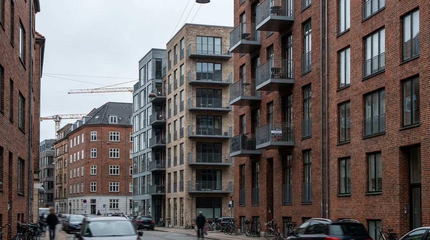 Danske lejligheder springer over 3,2 millioner kroner