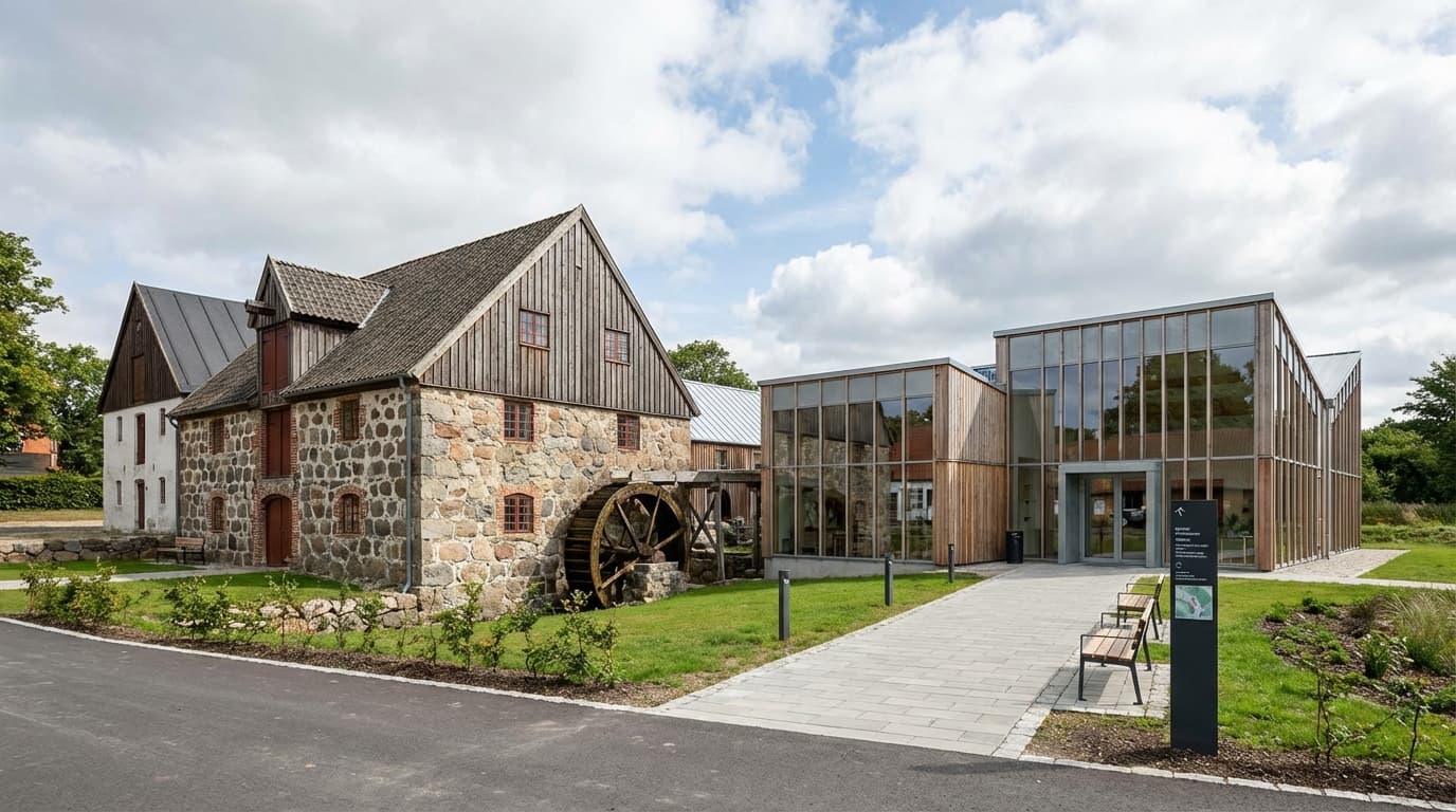 Vestermølle åbner igen: Fra møllegård til fællesskabshus