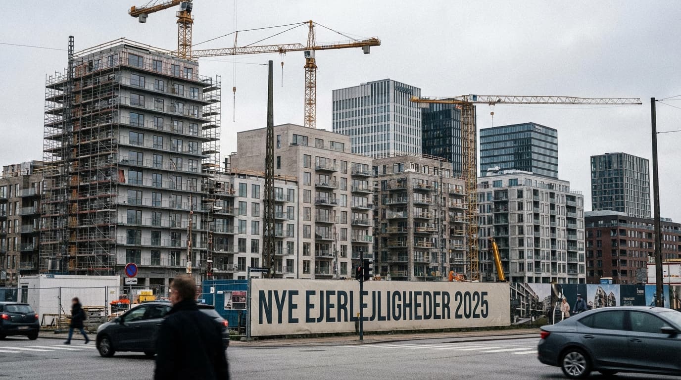 Ejerlejligheder løfter boligpriserne i 2025 med voldsom stigning