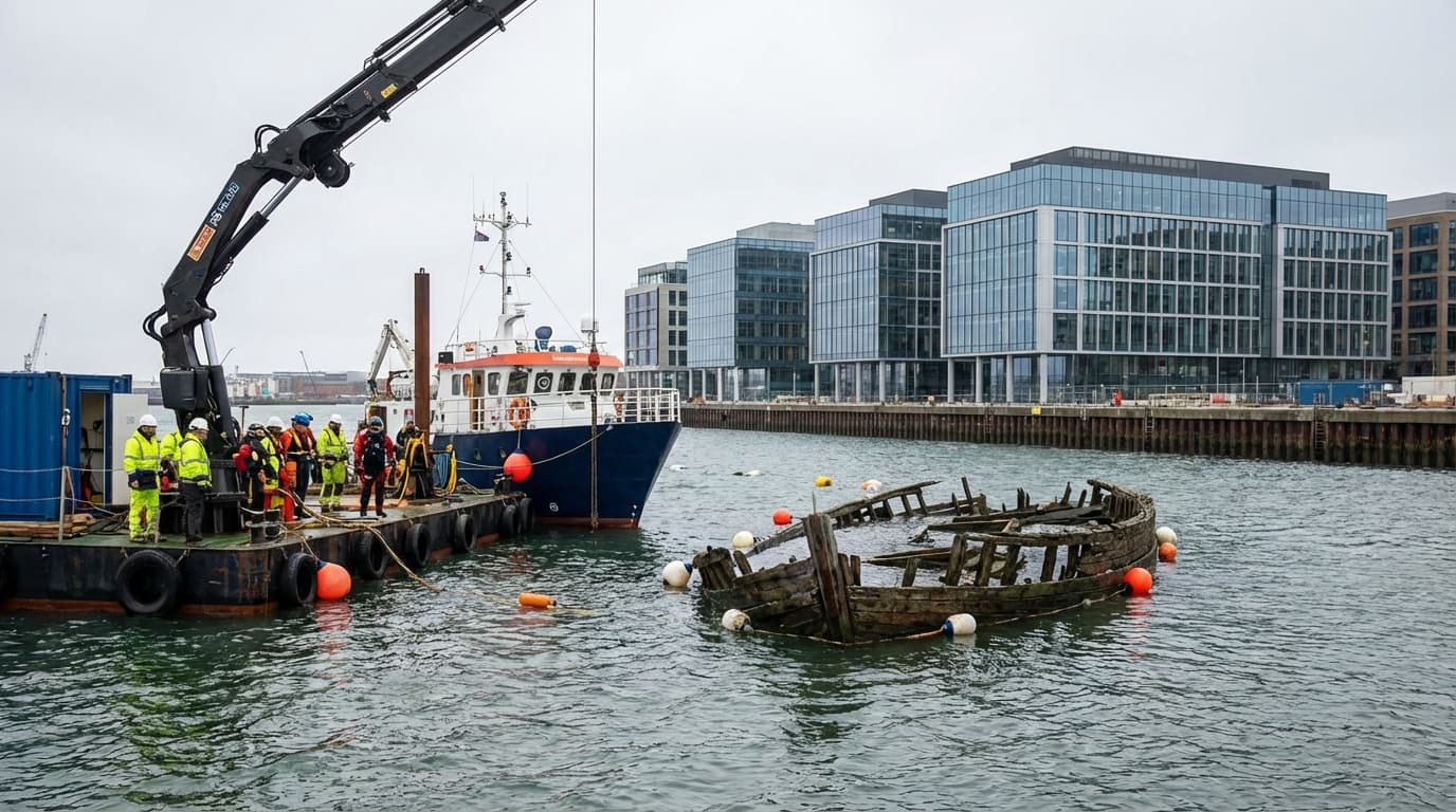 Marinarkæologer løfter sløret for Dannebrogs skjulte historie på havbunden
