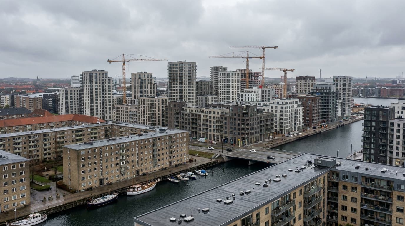 Lejlighedsudbuddet i København når højeste niveau på halvandet år