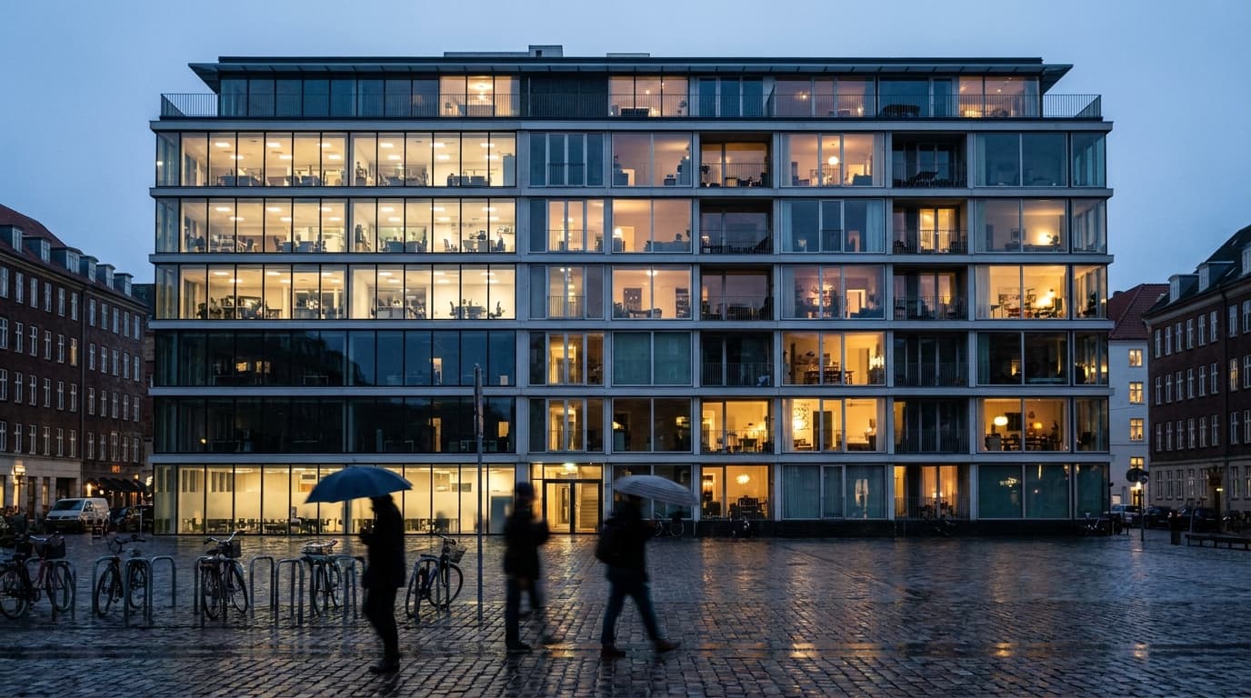 Kontraintuitivt: Hjemmearbejde får danskerne til at blive i storbyen