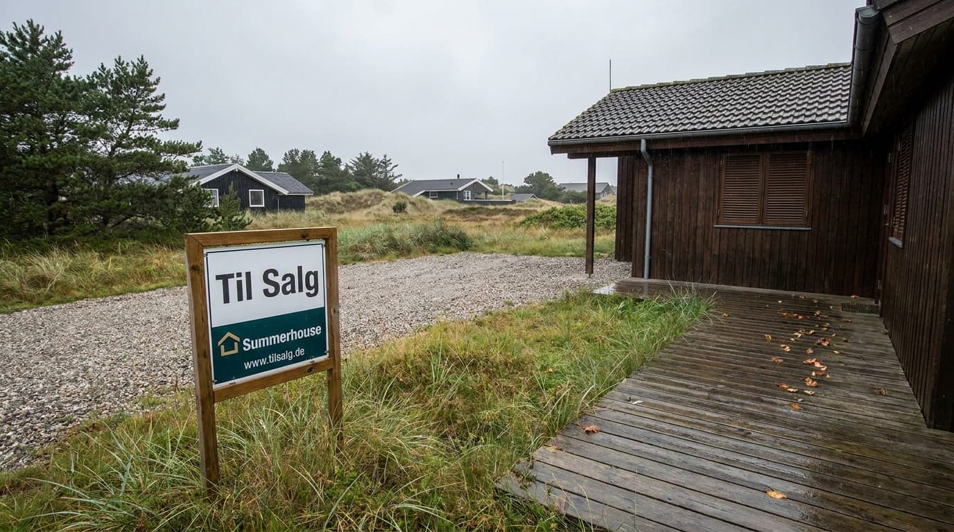 Sommerhussalget falder i juli efter rekordforår