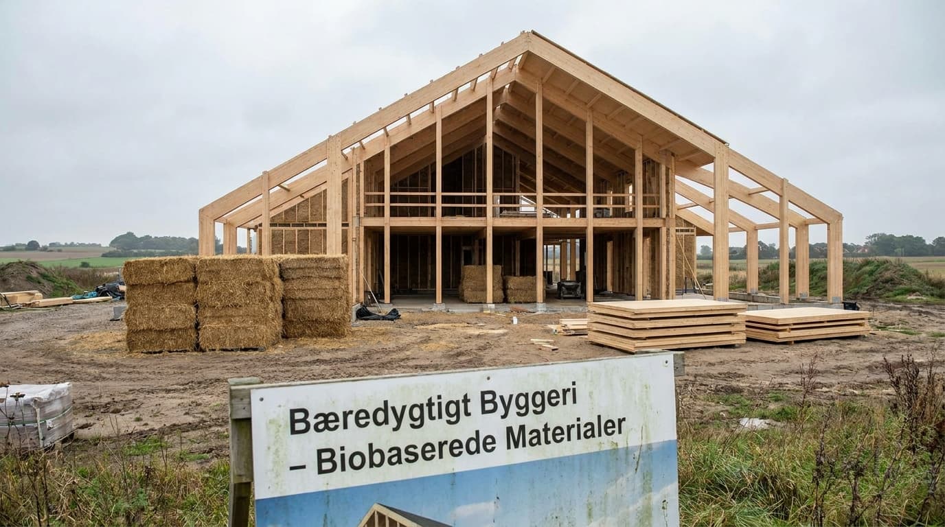 Realdania åbner pulje til danske biobaserede byggematerialer