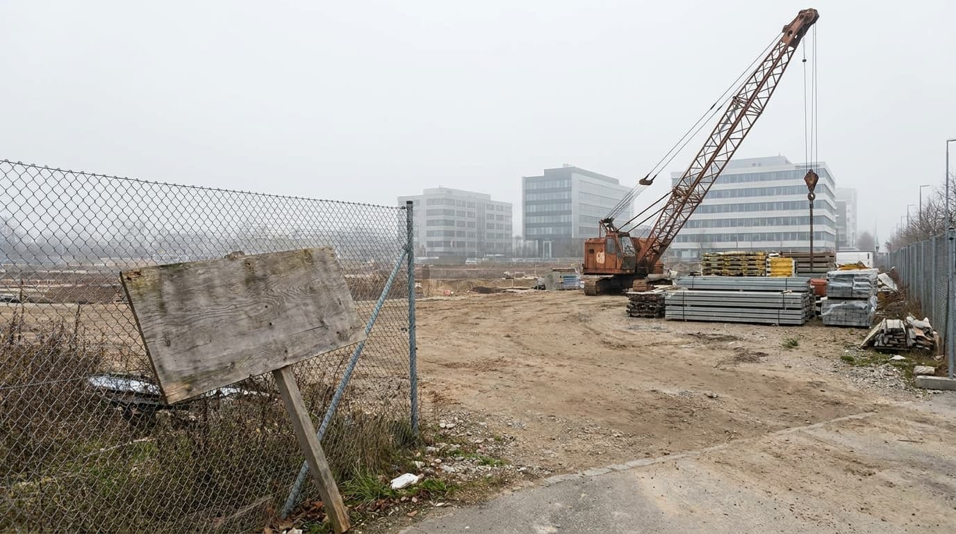 Salget af byggegrunde stagnerer