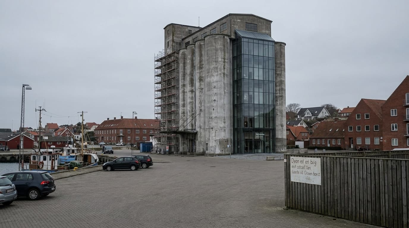 Ny TV2-dokumentar om ombygning af kornsilo i Stubbekøbing