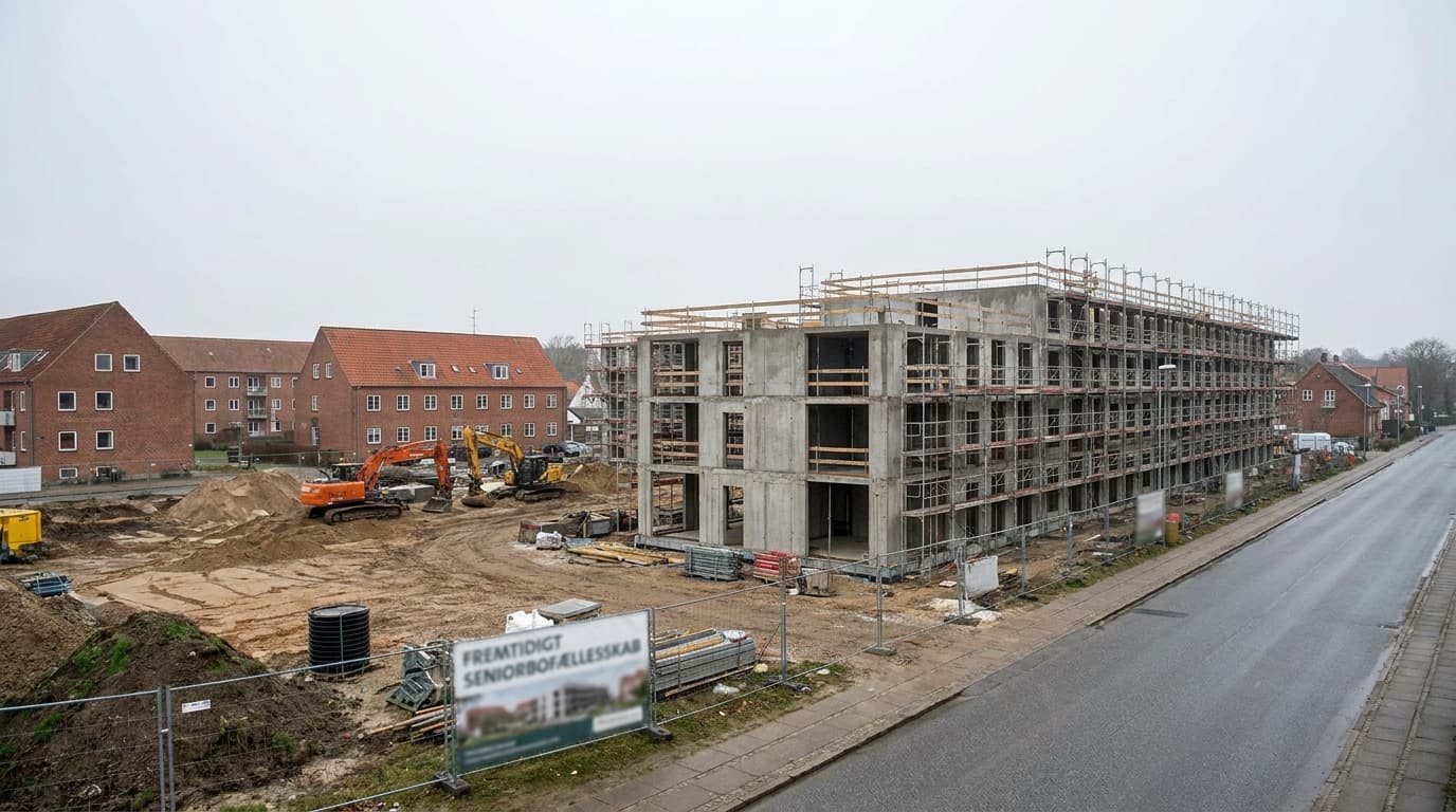Syv-etagers seniorbofællesskab skal vokse frem i Aabenraa