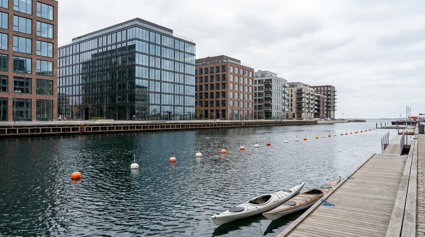 By & Havn: Ny rute gør Nordhavn lettere for kajakroere