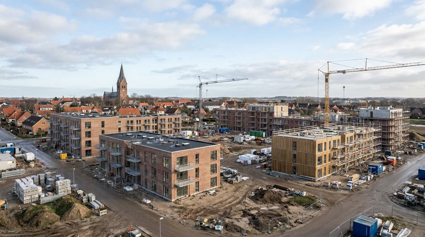 Ny bydel på Slagterigrunden i Slagelse