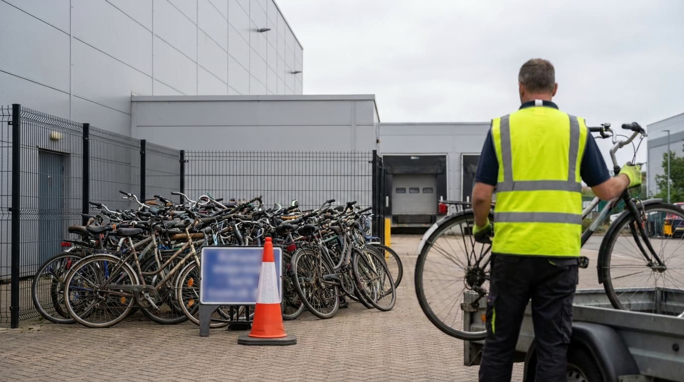 Sådan oprydder du cykler på ejendommen lovligt