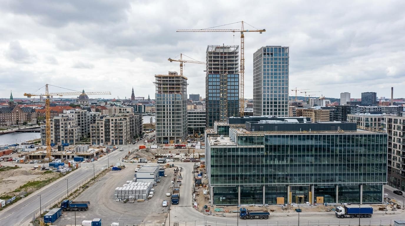Danskerne brugte 103 milliarder på boliger på fire måneder