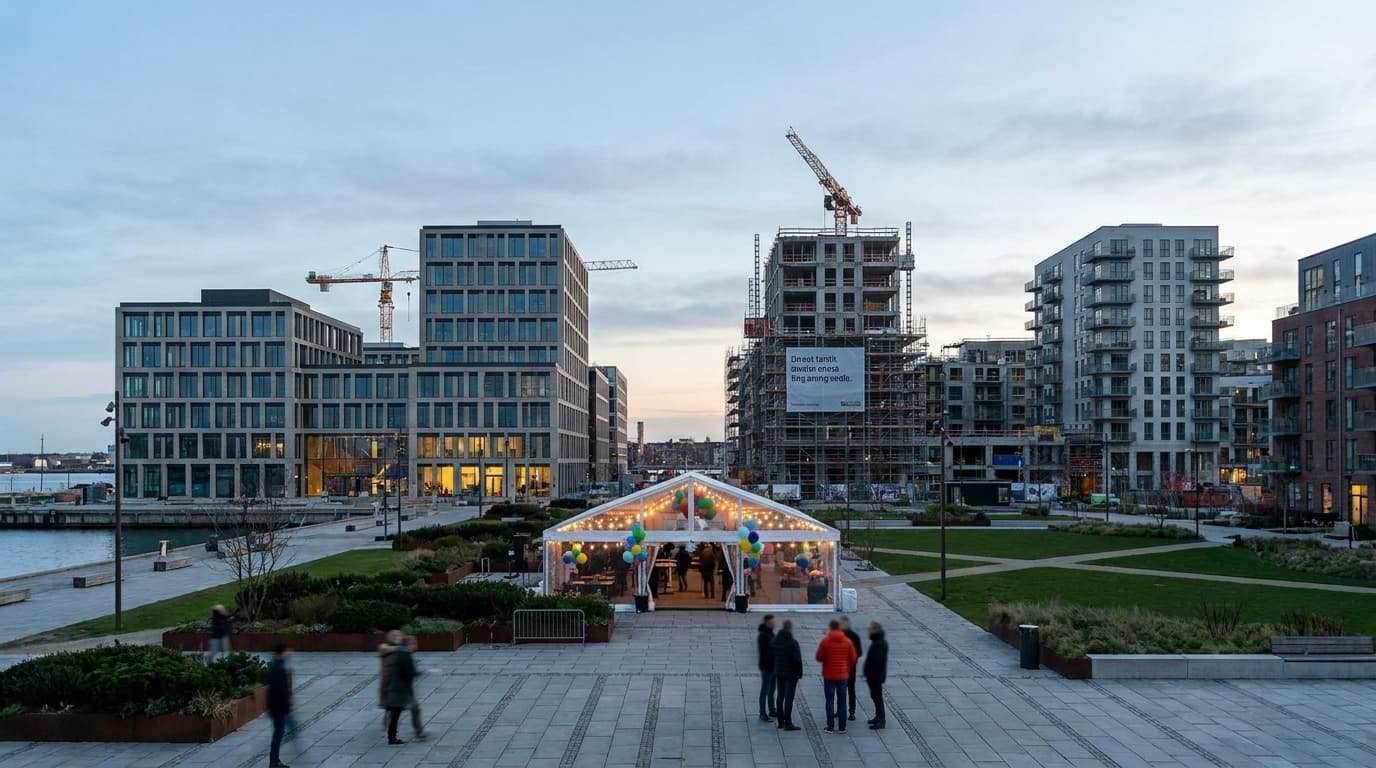 By & Havn: Sydhavnens nye bykvarter kommer til live med første indflytterfest